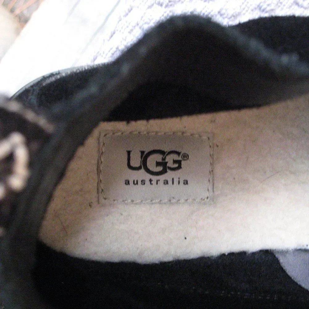 UGG Freamon Chukka Canvas Suede Boots Mens
